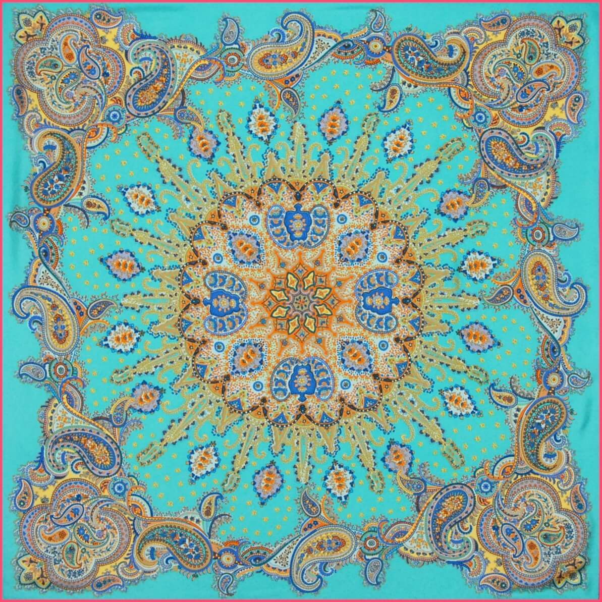Silk scarf "Mandala" - Empire of O'Z