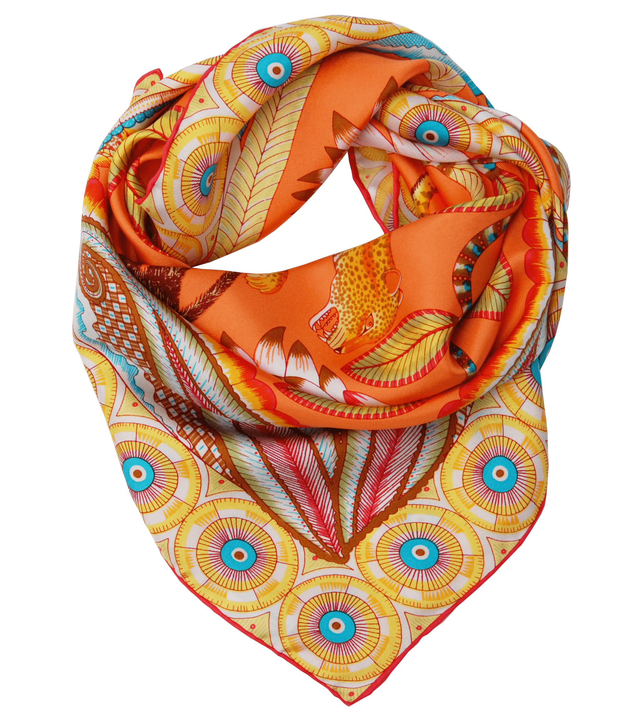 Silk scarf "Jungle" - Empire of O'Z