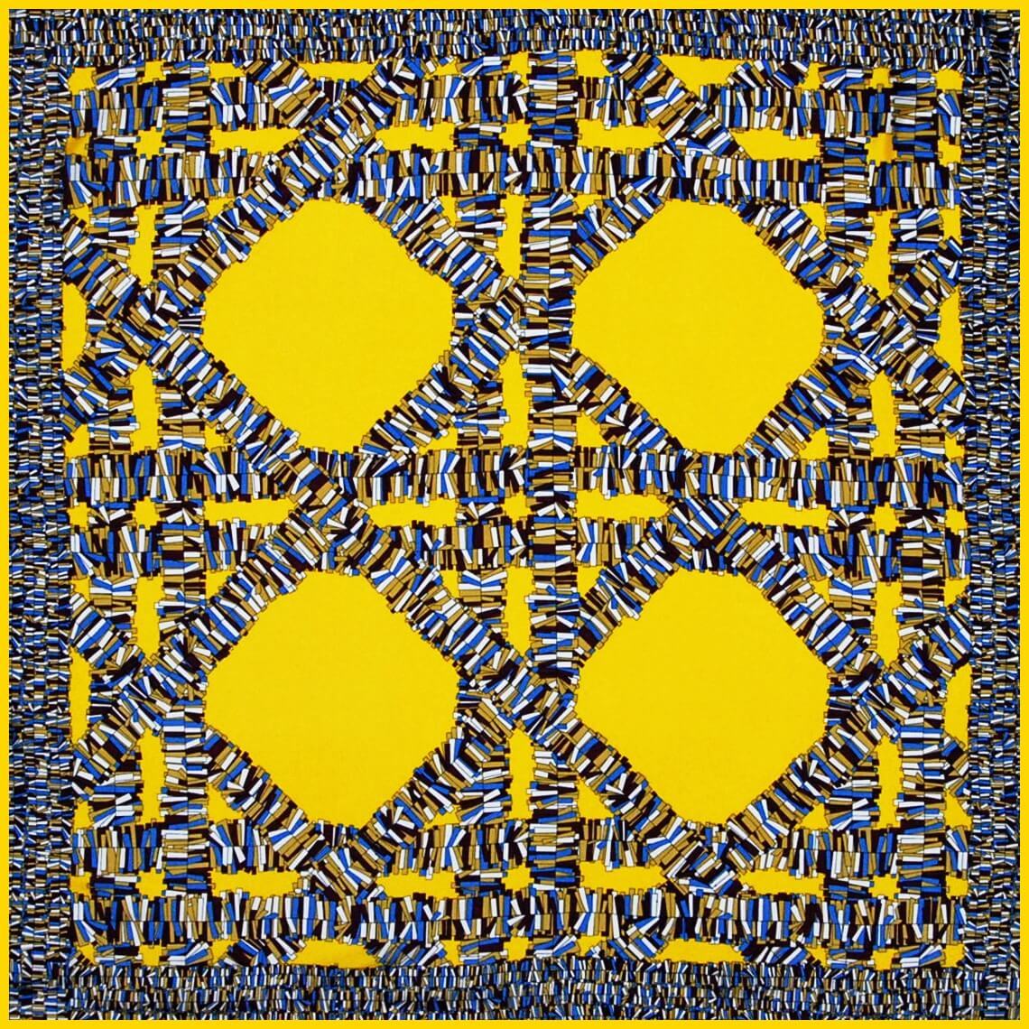 Silk scarf "Abstract" - Empire of O'Z