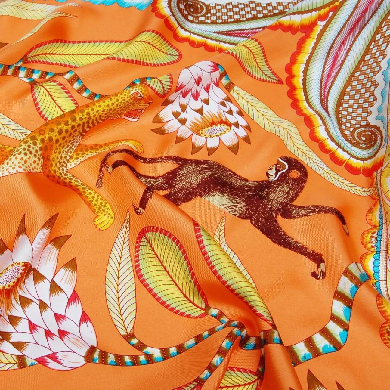 Silk scarf "Jungle" - Empire of O'Z