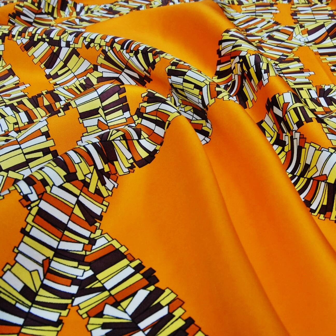 Silk scarf "Abstract" - Empire of O'Z