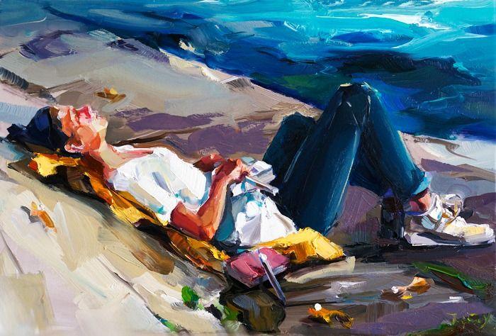 Jurij Frey - Spring sun at the lake - Empire of O'Z