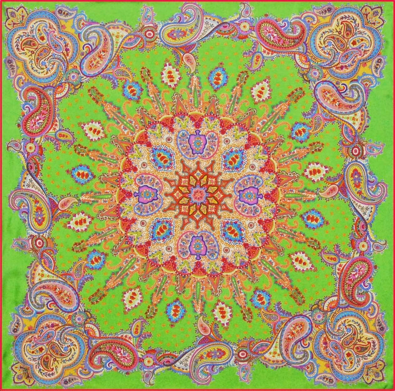 Silk scarf "Mandala" - Empire of O'Z