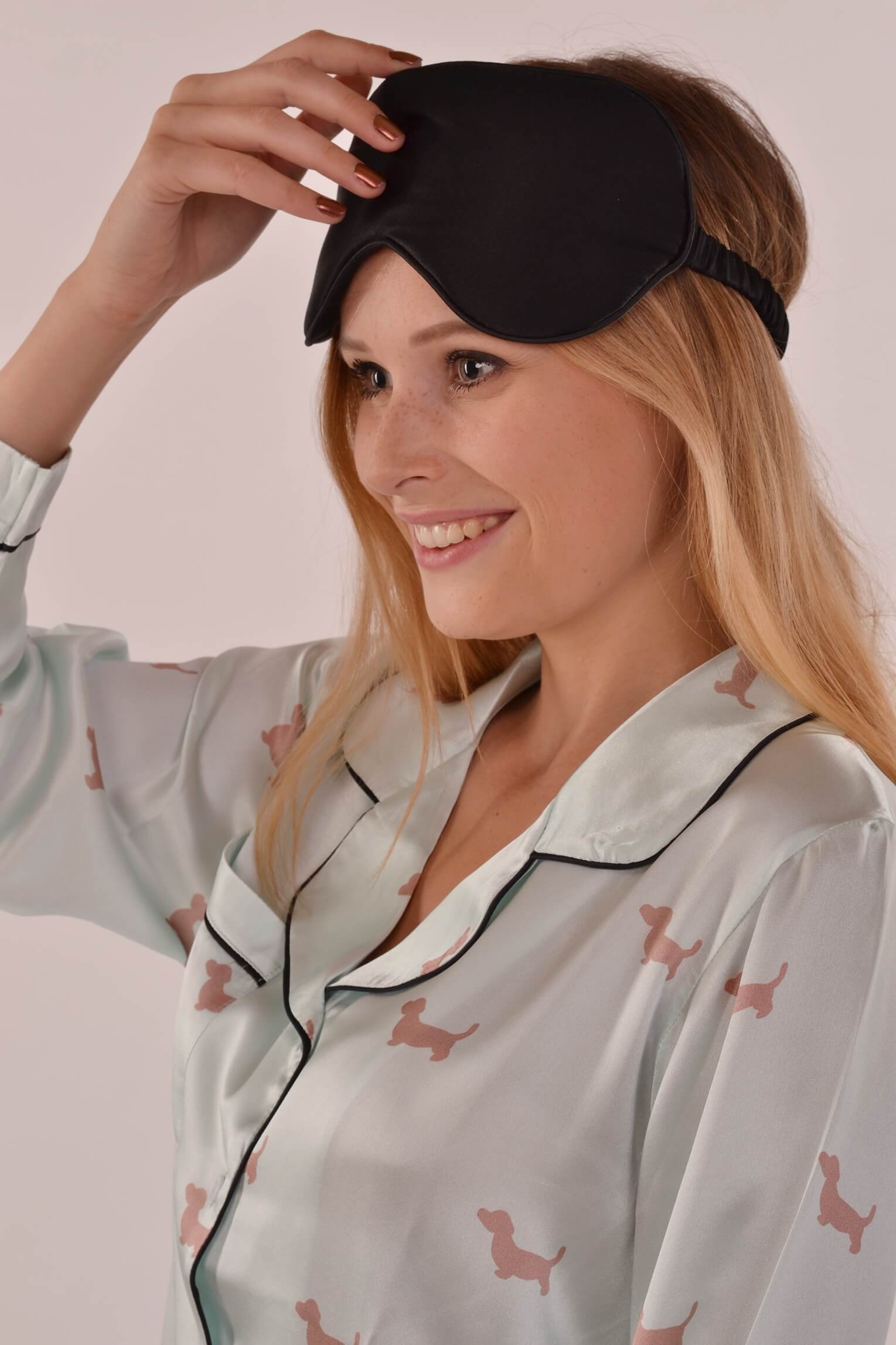 Pajama set "Badger dog" with long sleeves and short trousers - Empire of O'Z