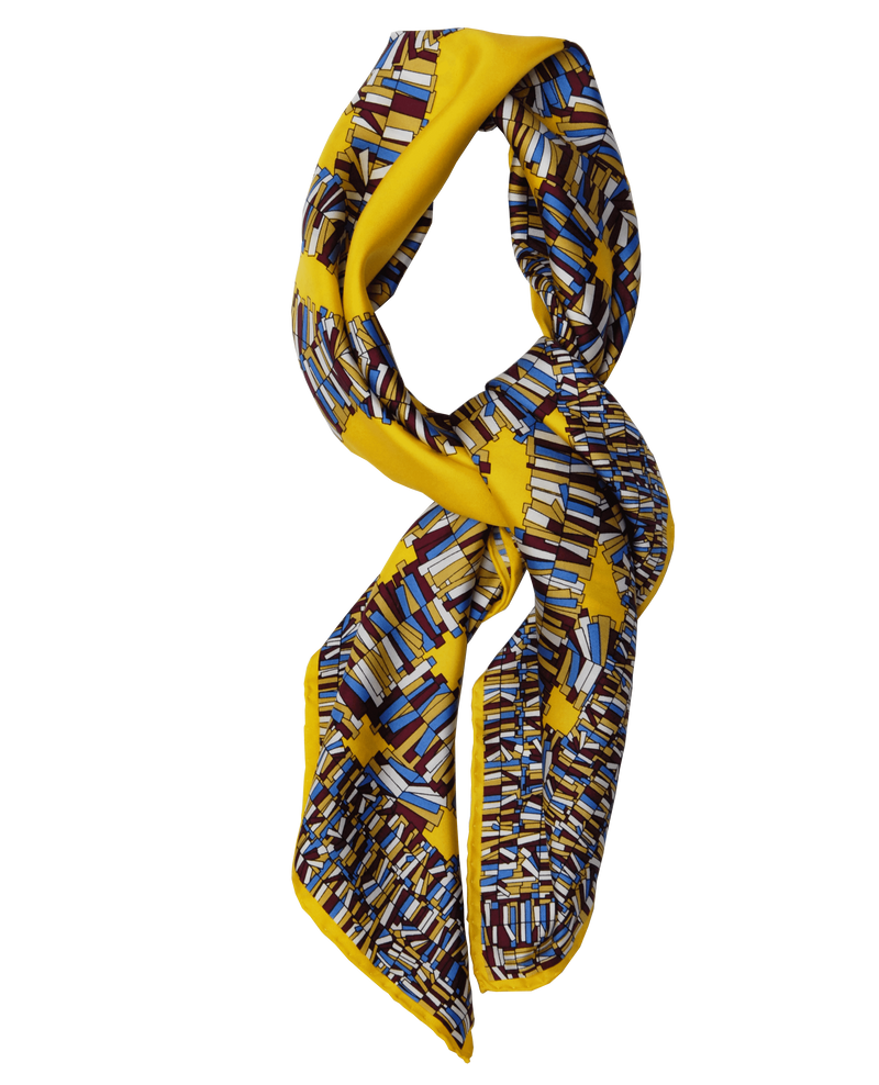 Silk scarf "Abstract" - Empire of O'Z